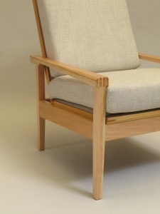 Sillón regulable en madera de Lenga