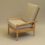 Sillón regulable en madera de Lenga