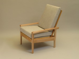 Sillón regulable en madera de Lenga