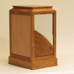 Vidrina para busto gp ebanisteria