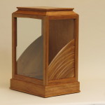 Vidrina para busto gp ebanisteria