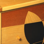 Cómoda con marqueterie