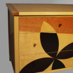 Cómoda con marqueterie